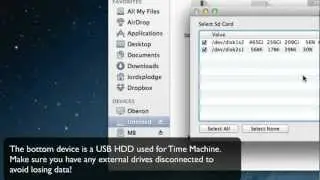 Setting up a Raspberry Pi using OS X