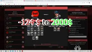 -124$ to 2,000$ but ... Rustypot coinflip