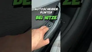 Autoscheibe unten❓😱