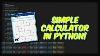 Making a Simple Calculator With Python