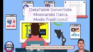 Mostrar Datos DataTable   Forma Tradicional 🔴 CRUD - Tabla HTML con Django (Python 🐍) y jQuery 💪