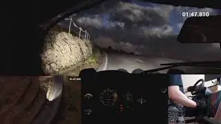 Dirt 4 - Lancia Stratos - G29 Wheel and Shifter Cam - One hand