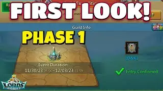 Guild Expedition Phase One! First Look At NEW Lords Mobile Event!