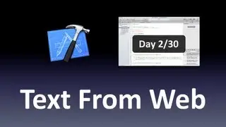 [Xcode] Text From Web