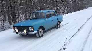 Moskvich 412E (part 2) Operation of the limited-slip differential.