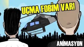 ÇATIYA HELİKOPTER İNDİ ! |  Gariplik Animasyon [10]