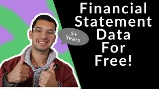 Where to get 5+ years of Financial Statement Data for FREE!