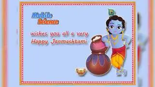 Wishing a Happy Krishna Janmashtami | Mobile Science