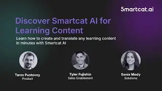 Webinar: Discover Smartcat AI for Learning Content