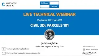 Webinar: Civil 3D Parcels 101