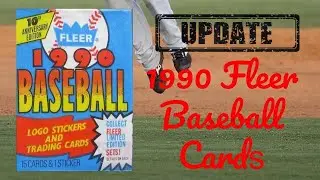 1990 Fleer (Update) Baseball Cards - Most Valuable
