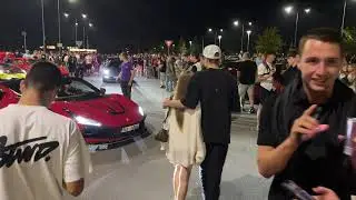 #LoudJurmala #carmeet in Saga shopping center in Riga Latvia
