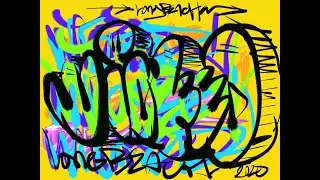 how to do graffiti art on the tablet.