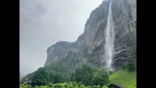 Lauteebrunnen falls Switzerland #switzerland #travel #tour #tourism #falls #prof_doha