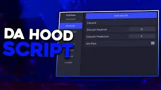Da Hood Script | BEST Aim Lock | Silent Aim | ESP & More! (WORKING)