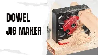 Kamu harus punya alat ini!! ALAT PEMBUAT DOWEL KAYU dengan cepat dan praktis. Dowel Jig Maker