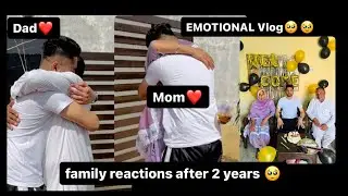 Europe🇪🇺to India🇮🇳 After 2 Year (EMOTIONAL Vlog🥹🥺)Surprise Video 😍 Vlog 1 India