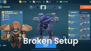 Ochokochi Damper with New Drone| a most broken setup | War Robots Gameplay