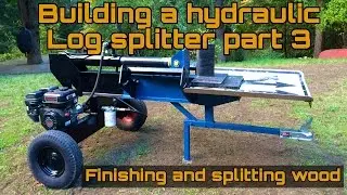 Homemade Log splitter part 3