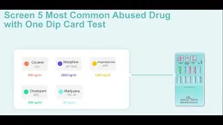 Easy@Home 5 Panel Urine Drug Test Kit -  Overview