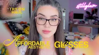 Affordable + Aesthetic Glasses Haul ♡ Try-On 