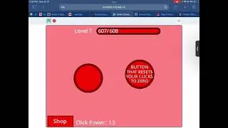 The Unfair Clicker On Scratch - Part 1