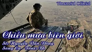Karaoke Song Ca Chiều Mưa Biên Giới | ThuanSd Official
