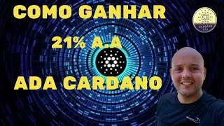 Como ganhar 21% a.a de Ada Cardano #stake #ada #cardano #cripto #binance #investimento #yoroi #btc