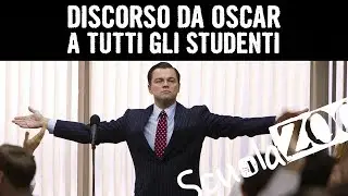 IL DISCORSO DA OSCAR DI DICAPRIO A TUTTI GLI STUDENTI ITALIANI 