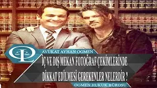 İÇ VE DIŞ MEKAN FOTOĞRAF ÇEKİMLERİNDE DİKKAT EDİLMESİ GEREKENLER NELERDİR ?