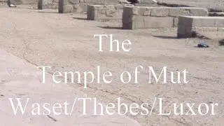 The Temple of Mut, Waset, Thebes, Luxor, Egypt, North Africa.