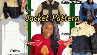 Making A Simple Jacket Pattern From Scratch, Beginners Steps
