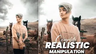 Photoshop mobile - Complete Realistic manipulation photo editing tutorial | Rafsan Editz