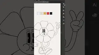 How to use the live paint tool in Adobe Illustrator #adobeillustrator #graphicdesign #mascotdesign