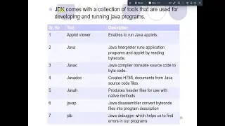 7 java notes jdk tool