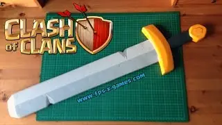 How to Create a Clash of Clans Barbarian King Sword