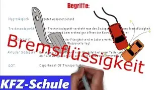 Bremsflüssigkeit - DOT 3 / DOT 4 / DOT 5 - Erklärung
