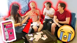 EXTREME WAXING CHALLENGE (painful) | Sam Golbach