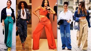 Vaqueros, Pantalones Satinados y Cargo en Tendencia 👍