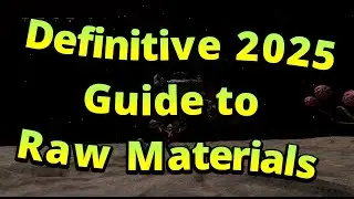 Definitive 2025 Guide to RAW Materials in Elite Dangerous the fast, quick and easy way tutorial