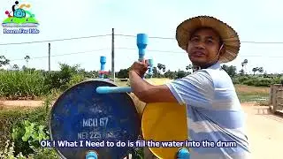 Amazing idea to make free energy water pump from river without electricity power #diy #freeenergy