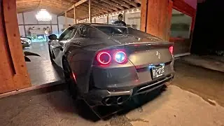 Ferrari 812 Super Fast SHUTS DOWN Car Meet!