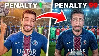100 penalties to win the Champions League with PSG! (I almost died of stress)