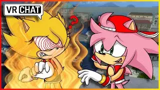Alex Thorn encounters Fleetway Super Sonica in Vr chat