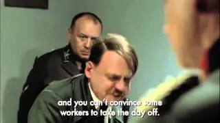 Hitler Finds Out About Black Friday Strikes