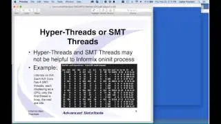 Informix Best Practices for Configuring CPU, Memory and ONCONFIG settings