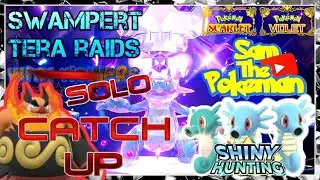 Tera Raids and Shiny Hunt CATCH UP - Pokemon Scarlet Violet