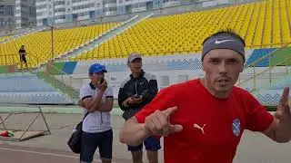 Шведская эстафета мужчины 1 забег