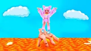 ПОЛ ЭТО ЛАВА В РОБЛОКС, НО ЭТО УЭНСДЕЙ ! The Floor Is LAVA!