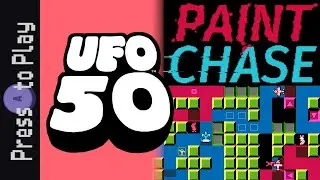 Paint Chase from UFO 50 - Press A to Play (stream VOD)